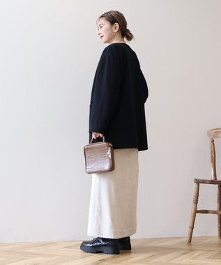 AMERICAN HOLIC リサイクル中空糸ノーカラーコート Black