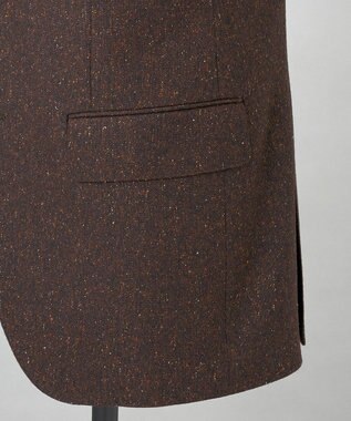 GOTAIRIKU 【MARLANE/マルラーネ】ウールシルク ホームスパン スーツ（ブラウン） ダークブラウン系8