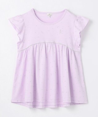 組曲 KIDS 【UVカット加工】【150-160㎝】アマノガワ チュニック ラベンダー