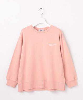 J.PRESS LADIES S 【WEB限定】ロゴ裏毛 スウェット ピンク系