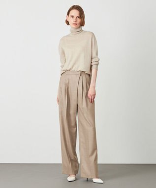 BEIGE， ENSIS / ハイネックニット Taupe