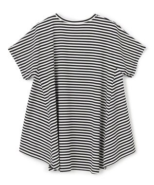 UNFILO 【一部店舗限定カラー】BEAUTY FORM-T フレアTシャツ ボーダー
