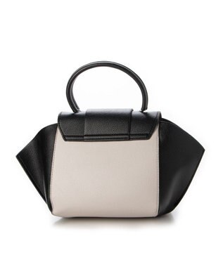 UNBILLION kakatoo ツイストデザインフラップ2wayミニショルダー ブラック