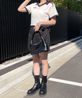 WEGO サッカーデザインチビT ホワイト