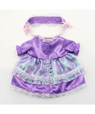 Mother garden マザーガーデン うさももドール 着せ替え用お洋服 《プチプリズムドレス》 紫