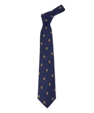 J.PRESS MEN 【VINTAGE JACQUARD COLLECTION】ロイヤルクレスト ネクタイ ネイビー系8