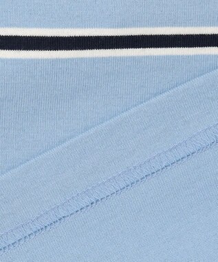 J.PRESS KIDS 【100-130㎝】マルチボーダー 半袖Ｔシャツ サックスブルー系1