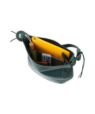 genten 【新色】ムース 2wayショルダー大 ブルーグリーン