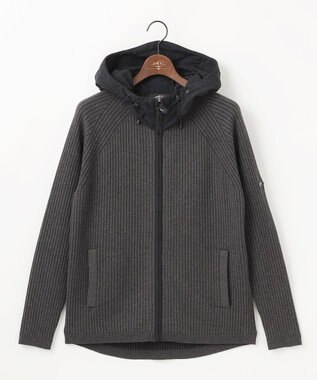 JOSEPH ABBOUD MOUNTAIN 【チクチクしない/ストレッチ】SNOWYコンビパーカー グレー系