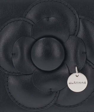 CLATHAS アマン 内BOX二つ折り財布 ブラック