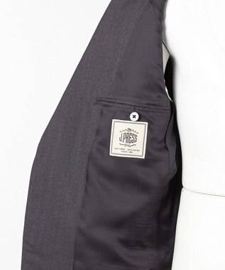J.PRESS MEN 【ESSENTIAL CLOTHING】ヘリンボーンストライプ スーツ/総裏 グレー系1