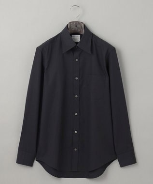 GOTAIRIKU 【形態安定】PREMIUMPLEATS_レギュラーカラー 通年ドレスシャツ（ブラック） ブラック系