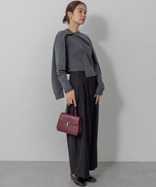 組曲 S ニューシックニットクルーネックプルオーバー グレー系