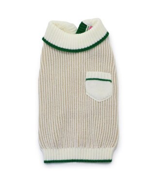 PET PARADISE ペットパラダイス スキッパーニット 小型犬 ホワイト