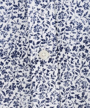 JOSEPH ABBOUD 【吸水速乾/イージーケア】シャンブレープリント ジャージ シャツ ホワイト系5