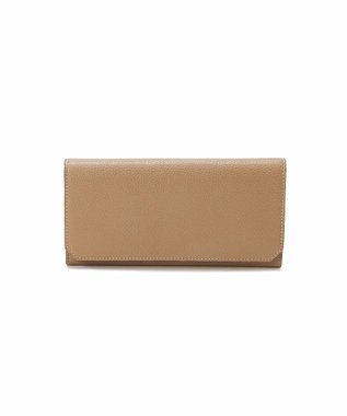 TOPKAPI 【TOPKAPI】バイカラー レザー 長財布 LEAN リーン グレージュ
