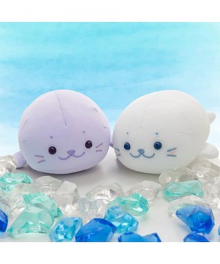 Mother garden しろたん クール ちびマスコット 16cm 《ラベンダー》 ラベンダー