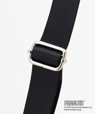 Y'SACCS SNOOPYデザイン　ギャザー2wayミニトート ブラック