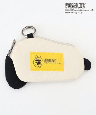 Y'SACCS SNOOPYデザイン　ギャザー2wayミニトート ブラック