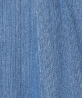 J.PRESS LADIES 【洗える】5ozバージラコンパクト スカート ダルブルー系