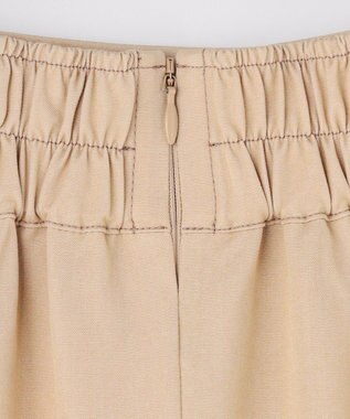 ANY SIS シャンブレーベルティッド スカート ライトベージュ