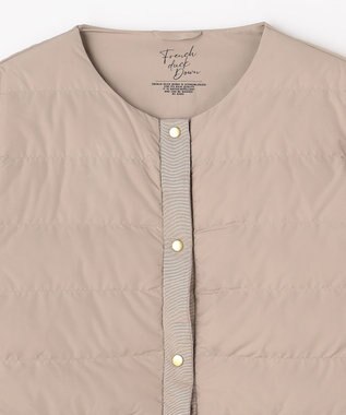 ANY フレンチダウンロングコート モカ