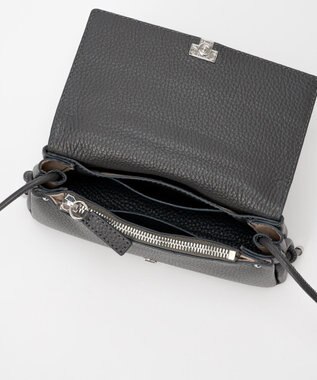 IACUCCI ≪予約≫アバ ウォレットショルダー CERVO チャコールグレー