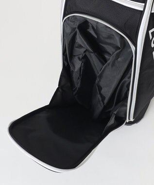 23区GOLF 待望の新デザイン登場！セルフスタンドバッグ内蔵キャディバッグ ブラック系
