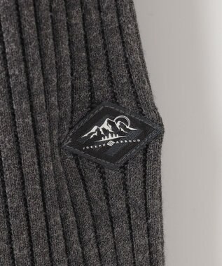 JOSEPH ABBOUD MOUNTAIN 【チクチクしない/ストレッチ】SNOWYコンビパーカー グレー系