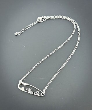 WEGO Lスセーフティピンモチーフネックレス