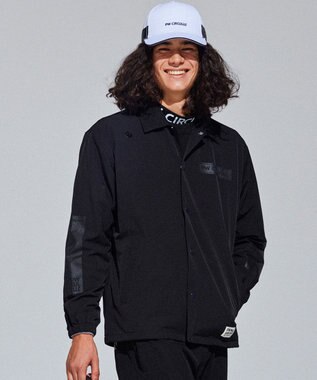 PW CIRCULUS 【軽撥水/ 伸縮性あり 】【MEN】コーチジャケット ブラック系