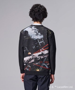 JOSEPH HOMME 【WEB限定】【スター・ウォーズ 】 JOSEPH HOMME スター・ウォーズ / ジャガードカーディガン ブラック系