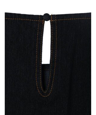 earth music&ecology パワショルスクエアネックプルオーバー Dark Indigo