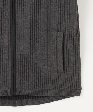 JOSEPH ABBOUD MOUNTAIN 【チクチクしない/ストレッチ】SNOWYコンビパーカー グレー系