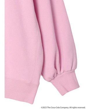 earth music&ecology 別注Ｃｈｅｒｒｙ　Ｃｏｋｅ「R」スウェット Light Pink