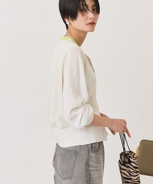 AMERICAN HOLIC 【2SET・接触冷感】カーディガン+ノースリーブニット Light Gray