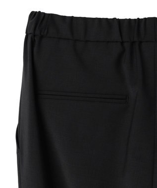 BEIGE， CELEST / ウエストゴム イージーストレートパンツ Black