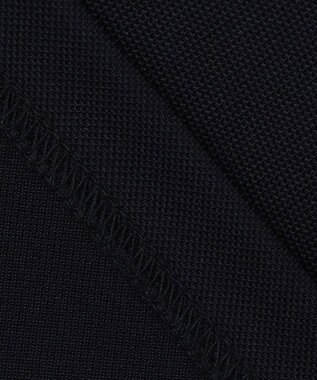 23区GOLF 【WOMEN】【吸水速乾】カノコ ボーダー半そで ポロシャツ ネイビー系