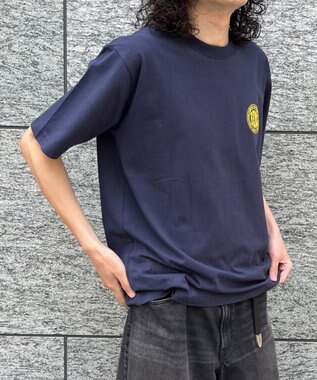 WEGO 【ユニセックス着用ITEM/MLサイズ展開】BENDAVISサークルロゴT（SS） ネイビー
