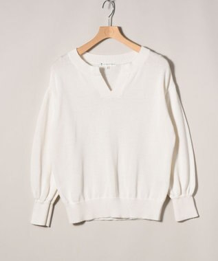 ONWARD Reuse Park 【組曲】ニット春夏 ホワイト