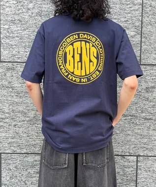 WEGO 【ユニセックス着用ITEM/MLサイズ展開】BENDAVISサークルロゴT（SS） ネイビー
