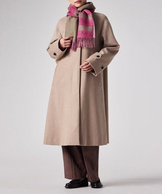 Paul Smith オンブレ リバーシブル チェック マフラー ピンク