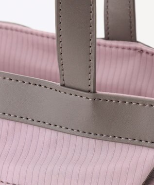 Y'SACCS コーデュロイライクナイロントート ピンク