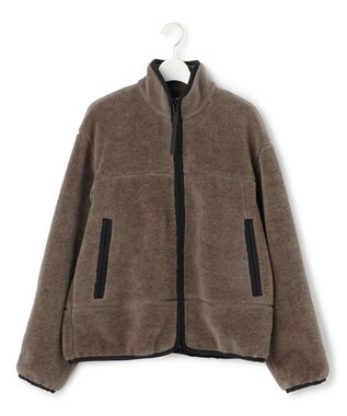 23区 L 【SLOW/一部店舗限定】エコファー ブルゾン ブラウン系