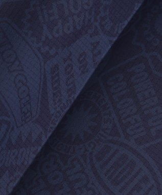 23区GOLF 【MEN】ステッカー柄プリント パンツ ネイビー系4