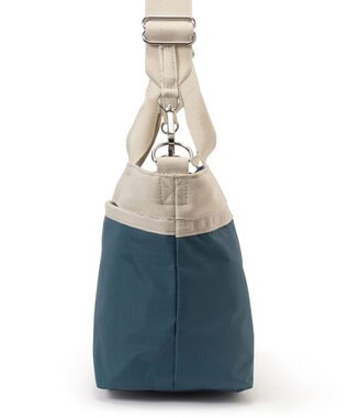 LeSportsac SMALL BUCKET TOTE/ブルーインディゴ/ベージュ ブルーインディゴ/ベージュ