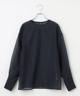 #Newans シアープルオーバーシャツ ネイビー系