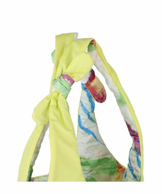 tsumori chisato CARRY Yama Kumo ハンドバッグ トートバッグ リバーシブル イエロー