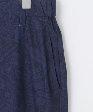 23区GOLF 【MEN】ステッカー柄プリント パンツ ネイビー系4