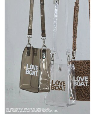 Green Parks ■別注　ＬＯＶＥ　ＢＯＡＴ　クリアショルダー Black